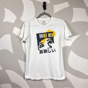 Brand New Band Jesse Lacey 2017 Science Fiction Japanese Text T-Shirt | FLAW | M